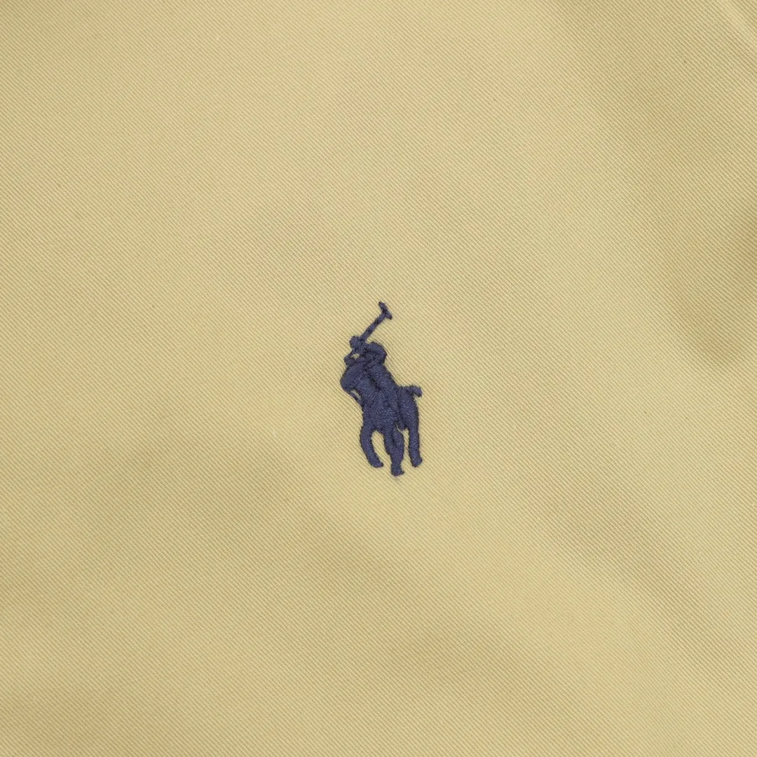 🅿️620 Ralph Lauren/Ralph Lauren R25 classic unisex old cadre zipper jacket, the same style as Yi Mengling. Item number: RL12168. Recommended by many fashion bloggers. The Harrington jacket's lapel zipper windproof design perfectly blends casual style and street trend elements, making it very suitable for neutral wear. The fabric texture of the jacket is excellent and comfortable to wear. It is a very versatile and trendy jacket. Original development, 100% pure cotton fabric, exquisite embroidery, evergreen style for all seasons, feel free to buy it, retro will never go out of style!  Size: S-XL